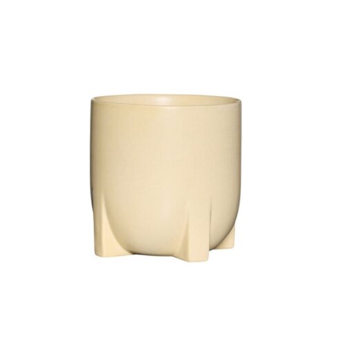 HÜBSCH Flower Pot Up - Yellow