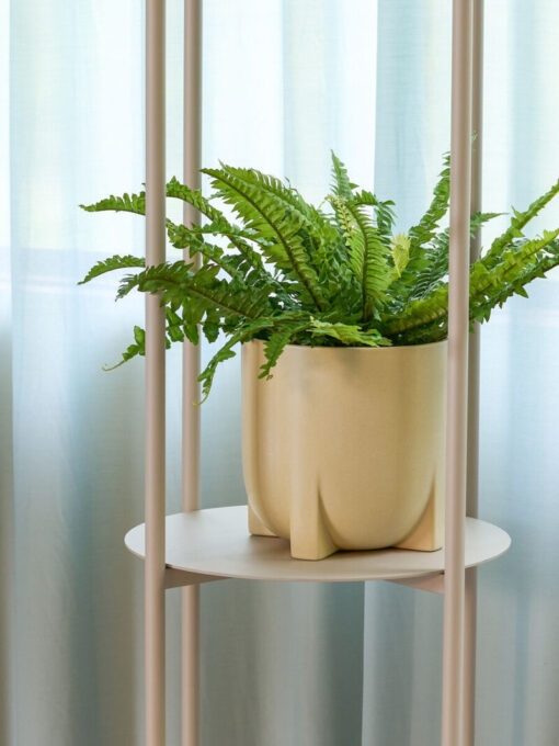 HÜBSCH Flower Pot Up Large - Yellow - Afbeelding 4
