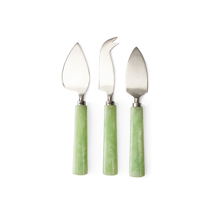 HKLIVING Cheese Knives Set - Sage