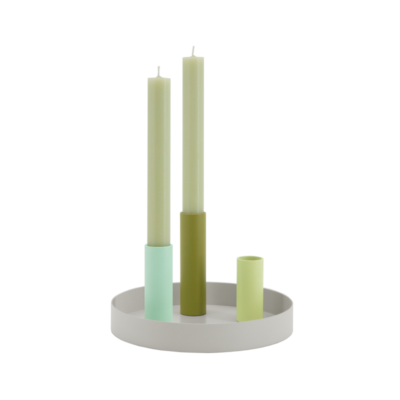 REMEMBER Candle Holder - Luna Green