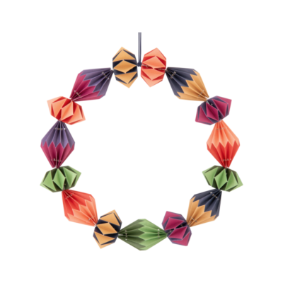 REMEMBER Paper Wreath - Grace