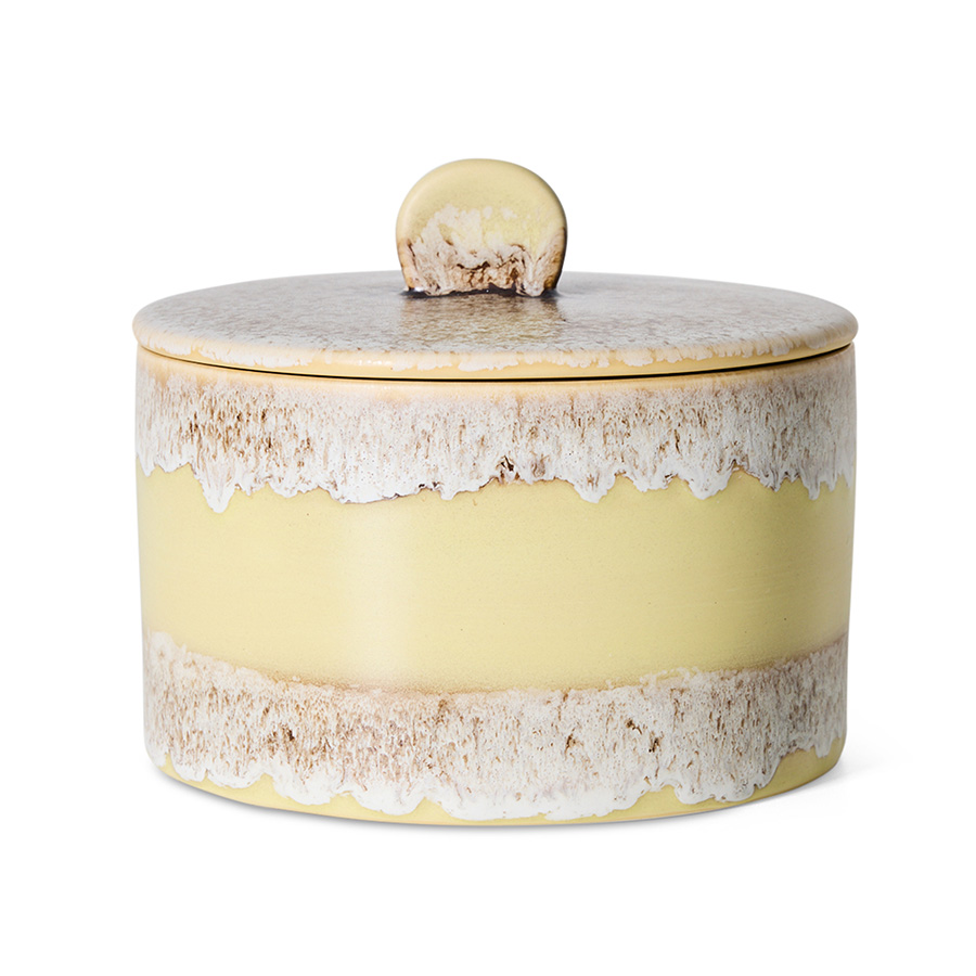 HKLIVING Cookie Jar - Custard
