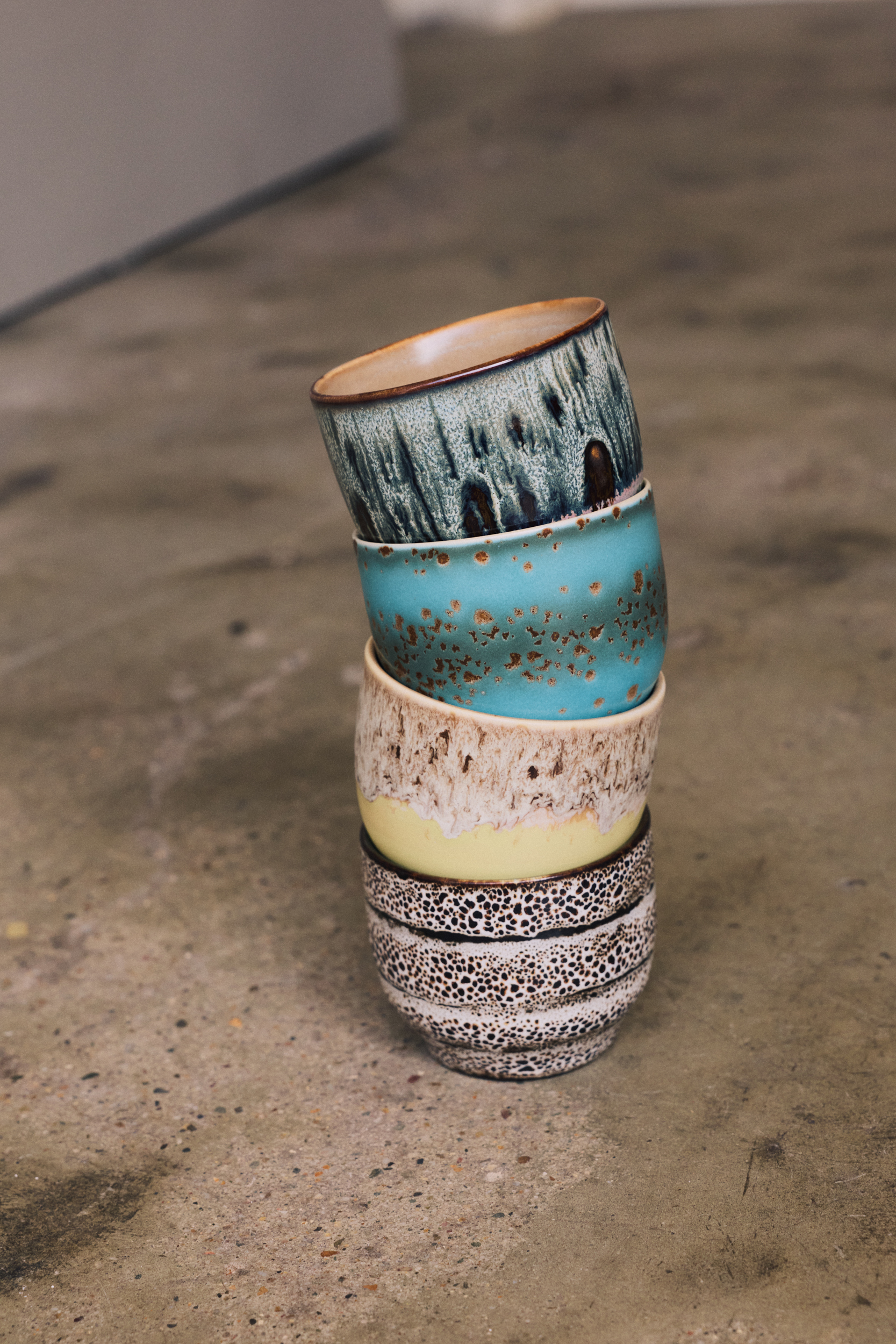 HKLIVING Café Cup - Aqua - Afbeelding 2
