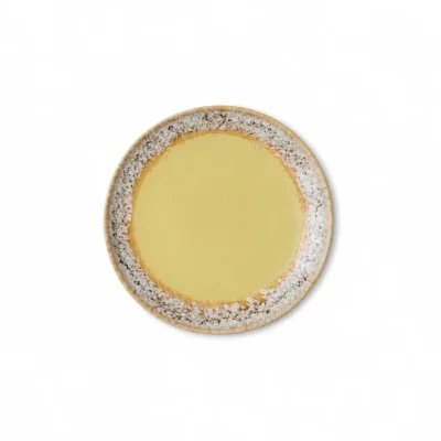 HKLIVING Dessert Plate - Custard