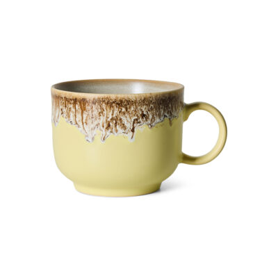 hkliving tea cup - custard