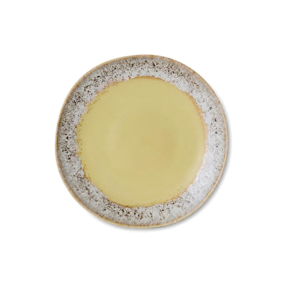 HKLIVING Side Plate – Custard